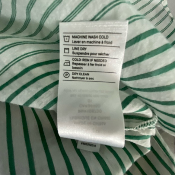 VINCE COTTON SILK SHEER BLOUSE - Picture 5 of 14